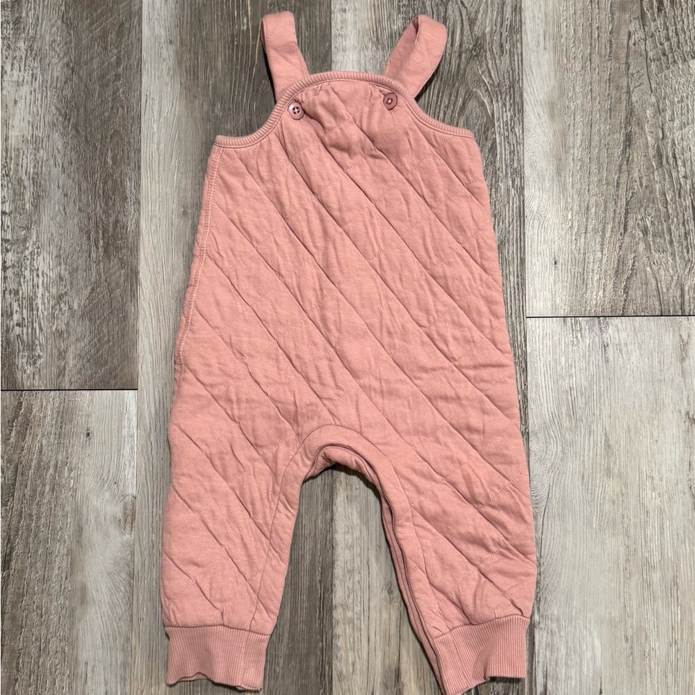 Hanna Andersson: Quilted Pink Overalls